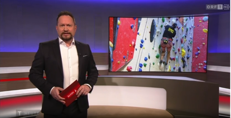 ORF Beitrag Charity Klettern 2026